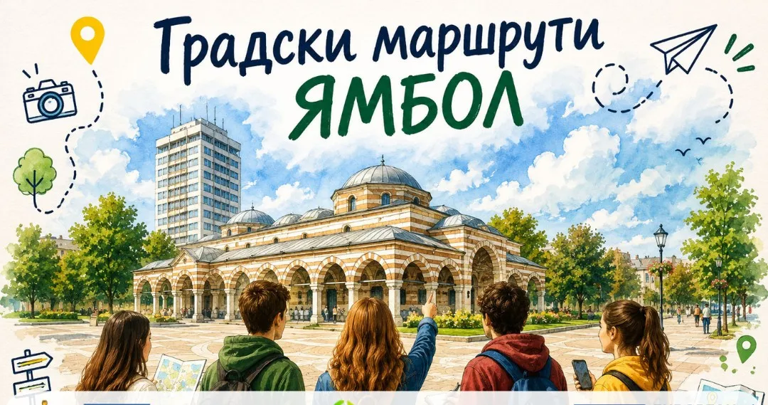 Визуалният знак на проекта „Градски маршрути Ямбол“
